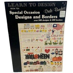 Dale Burdett Special Occasion Cross Stitch Patterns Book 10 700+ Designs